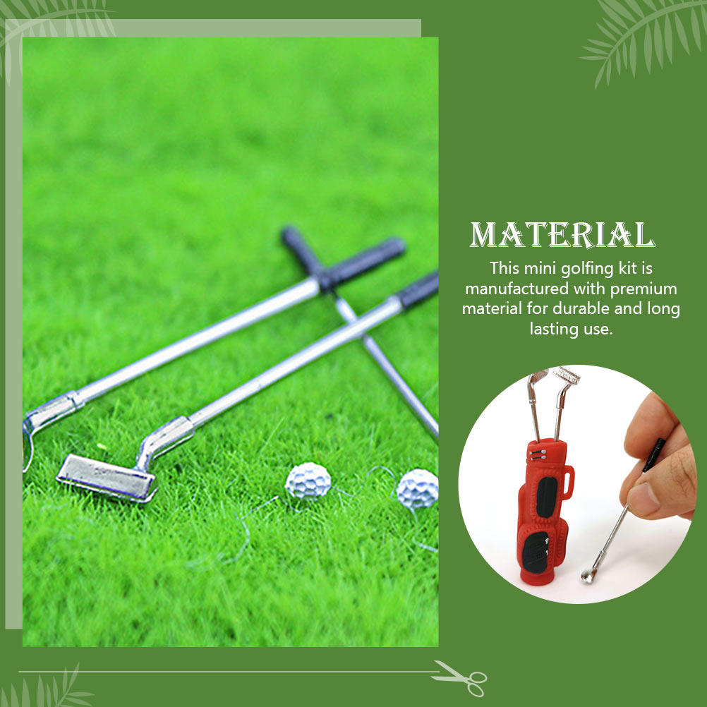 Golf Equipment For Kids - 1 Conjunto de Mini Golfe Criativo,
