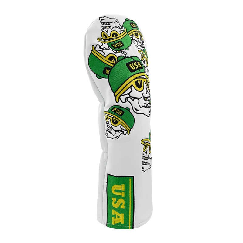 Capa de Couro Branca com Estam - Golf Equipment Deals avaliação e preço