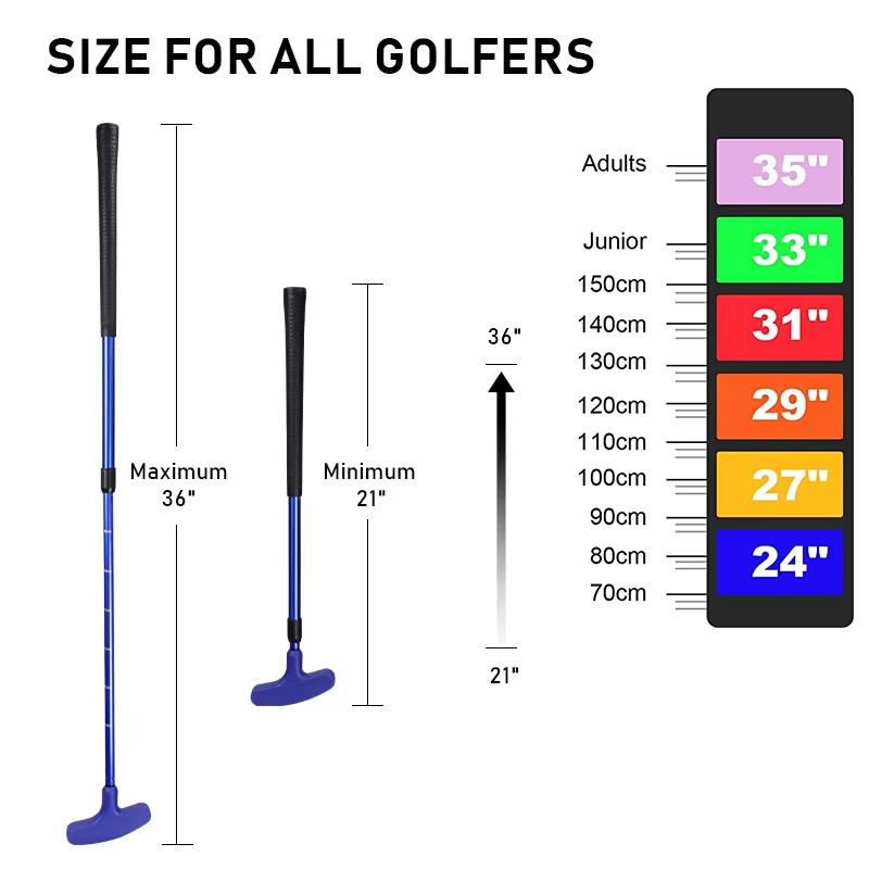 Putter de golfe ajustável para - Golf Equipment For Kids avaliação e preço