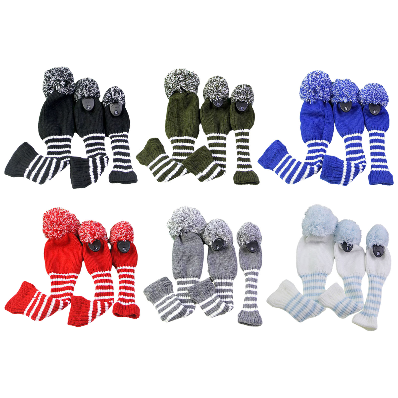 Conjunto de capas de cabeça pa - Golf Equipment Set avaliação e preço