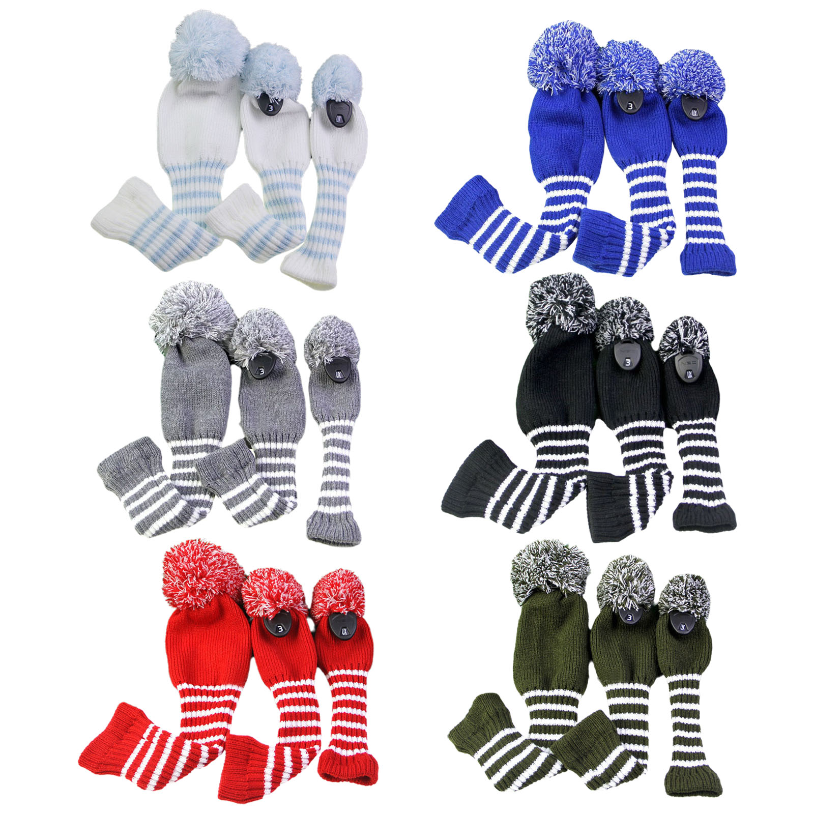 Conjunto de capas de cabeça pa - Golf Equipment Set avaliação e preço