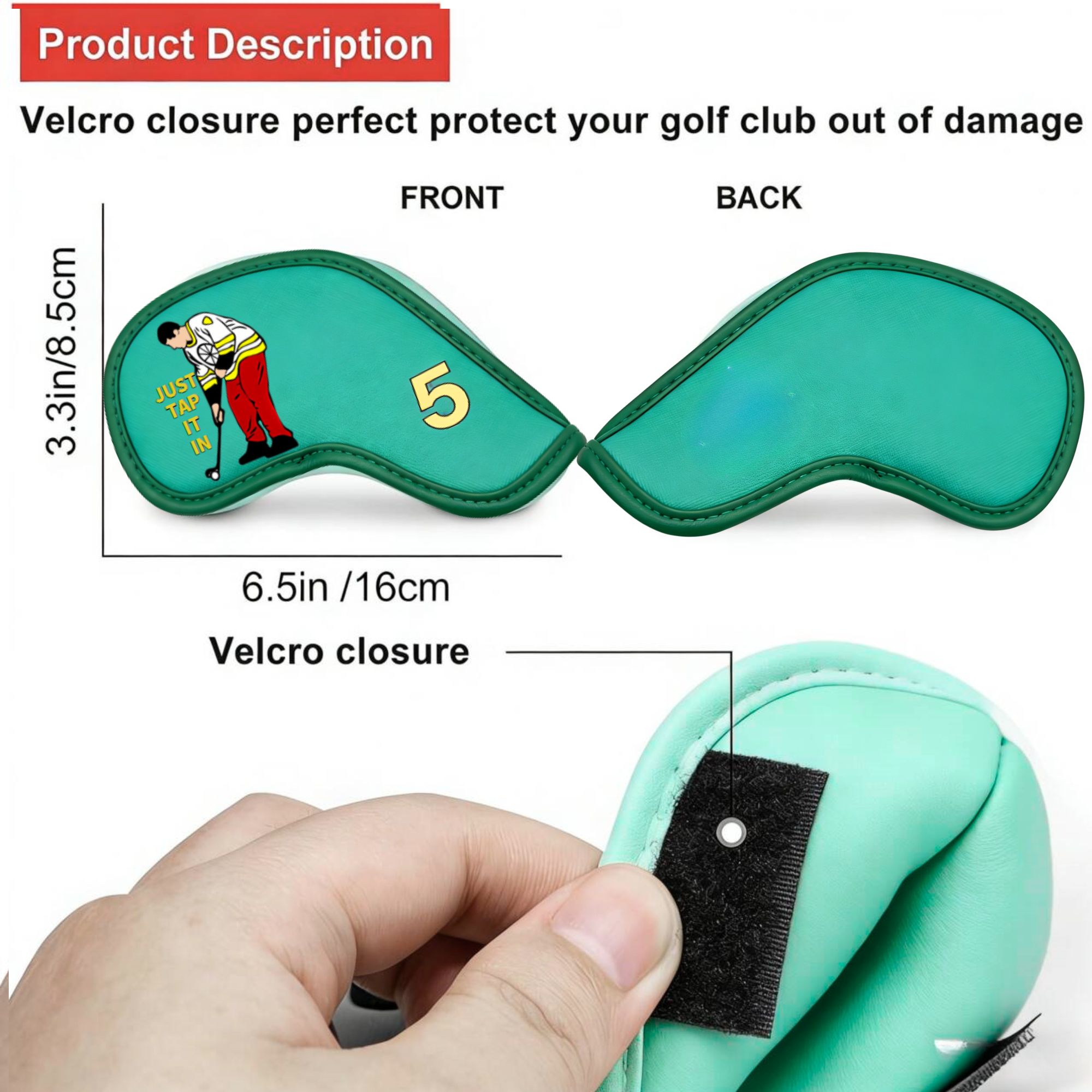 9 capas para ferros de golfe c - Golf Equipment Deals avaliação e preço